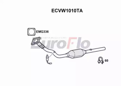 Катализатор (EuroFlo: ECVW1010TA)