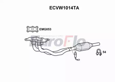 Катализатор (EuroFlo: ECVW1014TA)