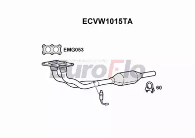 Катализатор (EuroFlo: ECVW1015TA)