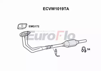 Катализатор (EuroFlo: ECVW1019TA)