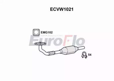 Катализатор (EuroFlo: ECVW1021)