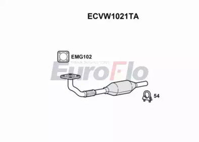 Катализатор (EuroFlo: ECVW1021TA)