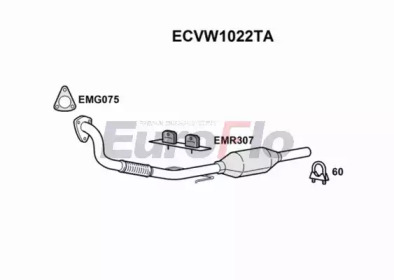 Катализатор (EuroFlo: ECVW1022TA)