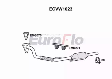 Катализатор (EuroFlo: ECVW1023)