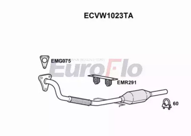 Катализатор (EuroFlo: ECVW1023TA)