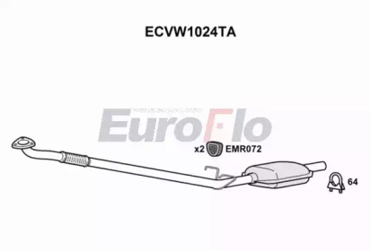 Катализатор (EuroFlo: ECVW1024TA)