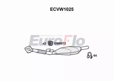 Катализатор (EuroFlo: ECVW1025)