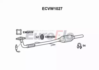 Катализатор (EuroFlo: ECVW1027)