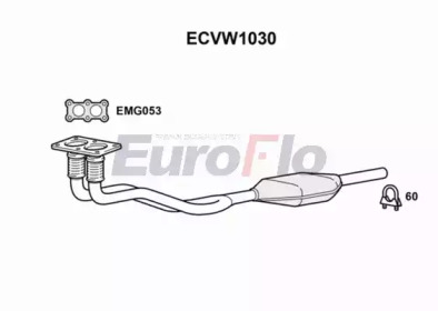 Катализатор (EuroFlo: ECVW1030)