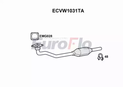 Катализатор (EuroFlo: ECVW1031TA)