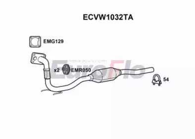 Катализатор (EuroFlo: ECVW1032TA)