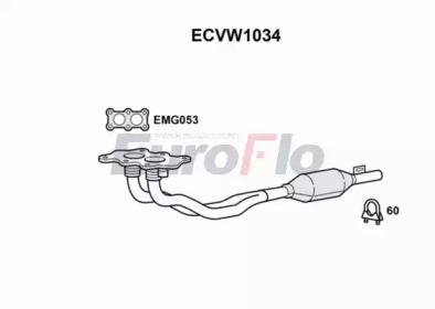 Катализатор (EuroFlo: ECVW1034)