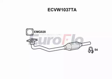 Катализатор (EuroFlo: ECVW1037TA)