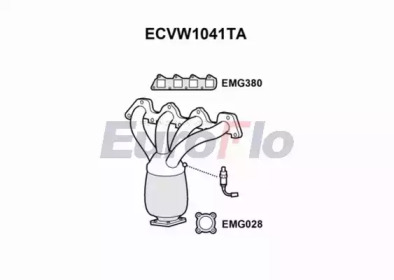 Катализатор (EuroFlo: ECVW1041TA)