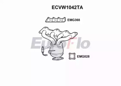 Катализатор (EuroFlo: ECVW1042TA)