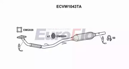 Катализатор (EuroFlo: ECVW1043TA)