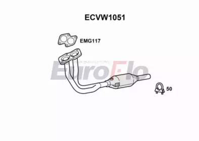 Катализатор (EuroFlo: ECVW1051)