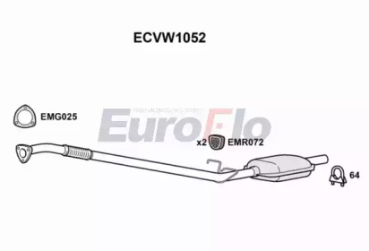 Катализатор (EuroFlo: ECVW1052)