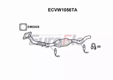 Катализатор (EuroFlo: ECVW1056TA)