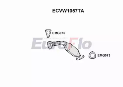 Катализатор (EuroFlo: ECVW1057TA)