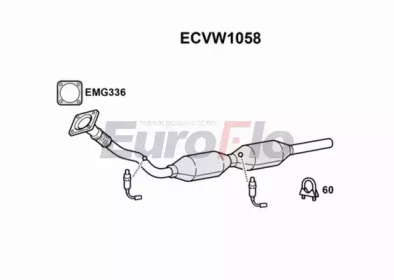 Катализатор (EuroFlo: ECVW1058)