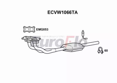 Катализатор (EuroFlo: ECVW1066TA)