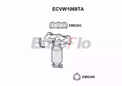 Катализатор (EuroFlo: ECVW1069TA)