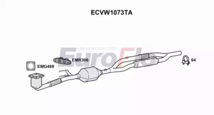 Катализатор (EuroFlo: ECVW1073TA)