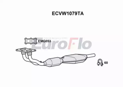 Катализатор (EuroFlo: ECVW1079TA)