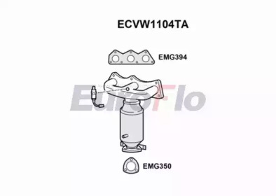 Катализатор (EuroFlo: ECVW1104TA)