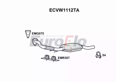 Катализатор (EuroFlo: ECVW1112TA)