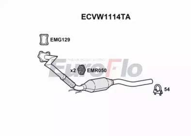 Катализатор (EuroFlo: ECVW1114TA)