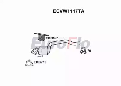 Катализатор (EuroFlo: ECVW1117TA)