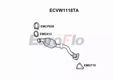 Катализатор (EuroFlo: ECVW1118TA)