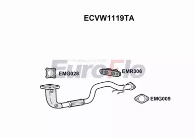 Катализатор (EuroFlo: ECVW1119TA)