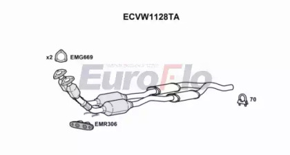 Катализатор (EuroFlo: ECVW1128TA)