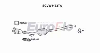 Катализатор (EuroFlo: ECVW1133TA)