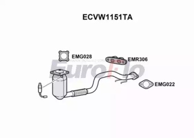 Катализатор (EuroFlo: ECVW1151TA)