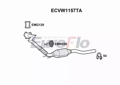 Катализатор (EuroFlo: ECVW1157TA)