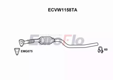 Катализатор (EuroFlo: ECVW1158TA)