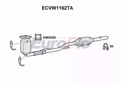 Катализатор (EuroFlo: ECVW1162TA)