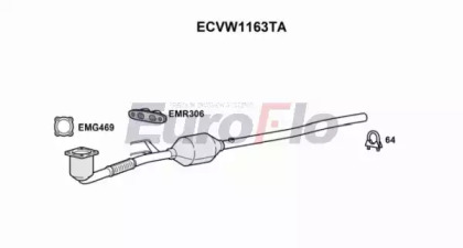 Катализатор (EuroFlo: ECVW1163TA)