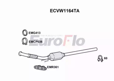 Катализатор (EuroFlo: ECVW1164TA)