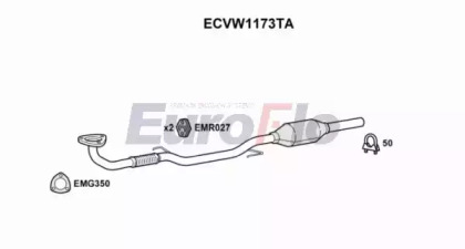 Катализатор (EuroFlo: ECVW1173TA)