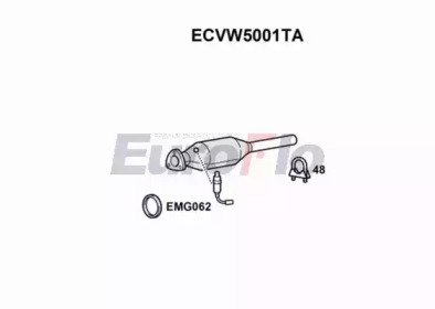 Катализатор (EuroFlo: ECVW5001TA)