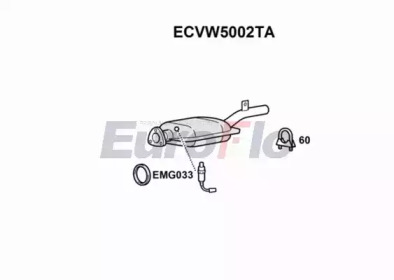 Катализатор (EuroFlo: ECVW5002TA)