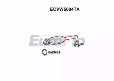 Катализатор (EuroFlo: ECVW5004TA)