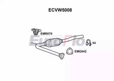 Катализатор (EuroFlo: ECVW5008)