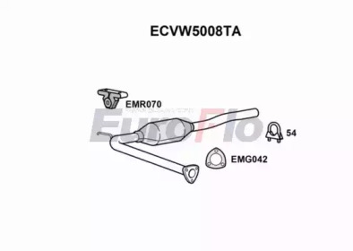 Катализатор (EuroFlo: ECVW5008TA)