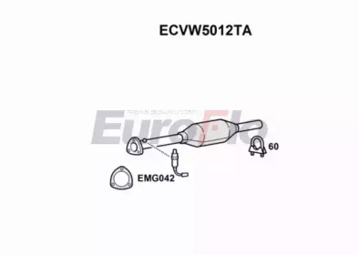 Катализатор (EuroFlo: ECVW5012TA)